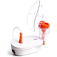 Los mejores  - SIMBR Nebulizador Compresor- Inhalador con Boquilla y Mascarilla- Inhalador Portátil Compacto para Bebés y Adultos…